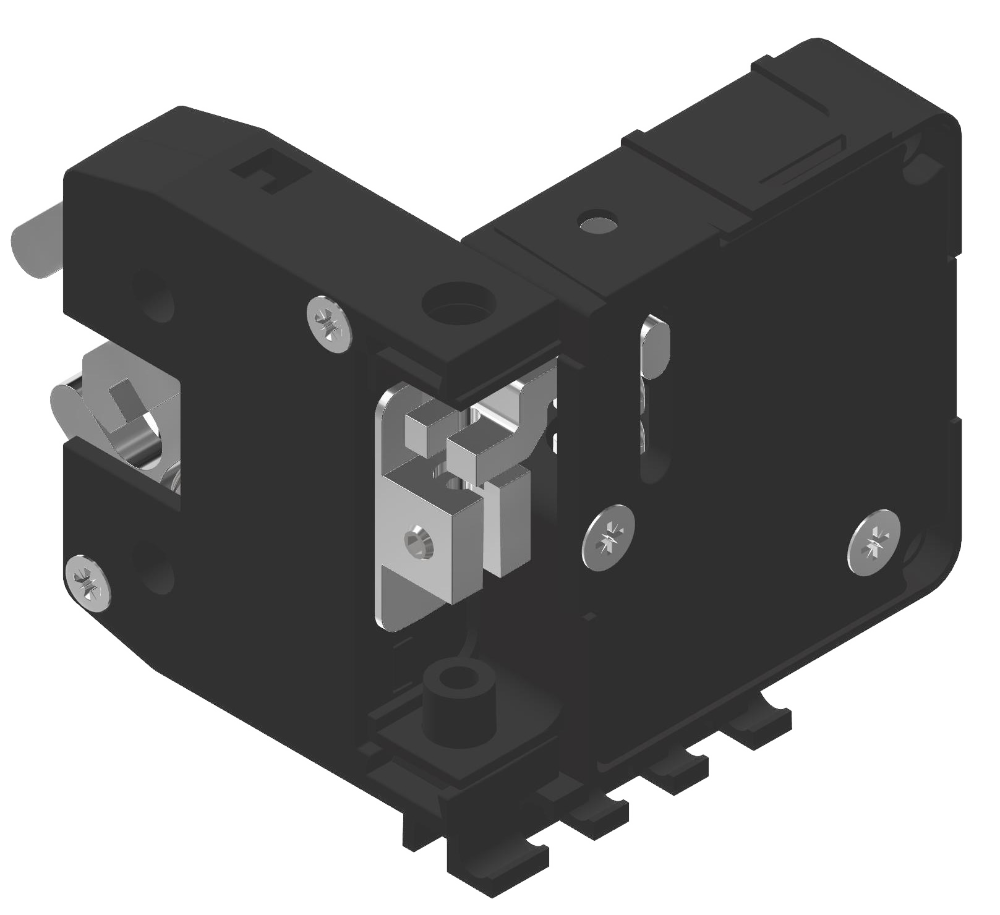 Angled Series400-R rotary latch